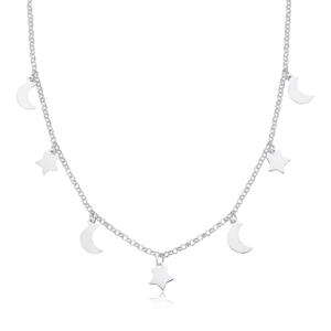 CHOKER LUA E ESTRELA CHAPADOS