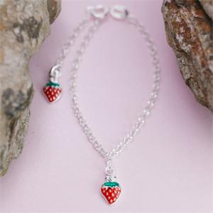 PULSEIRA INFANTIL DOIS MORANGOS